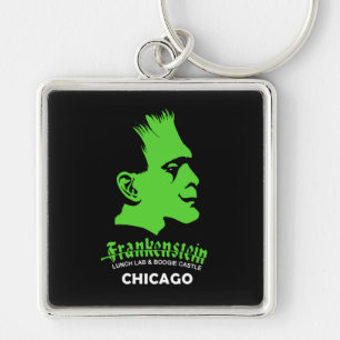Porte-clés Frankenstein, barre, disco, Chicago, l'Illinois
