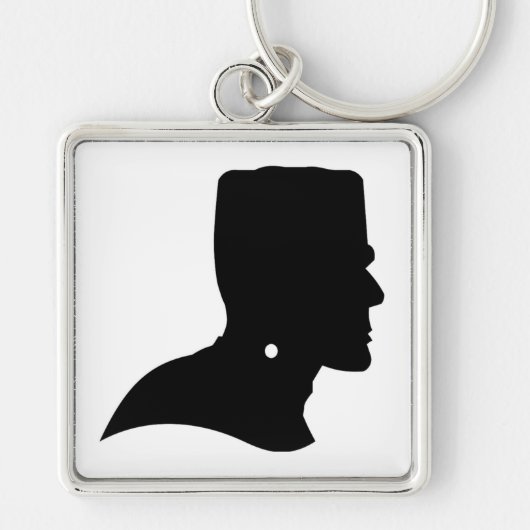 PORTE-CLÉS FRANKENSTEIN SILHOUETTE (Devant)