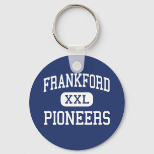 Porte-clés Frankford - pionniers - haut - Philadelphie
