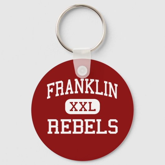 Porte-clés Franklin - Rebels - High - Franklin Tennessee (Recto)