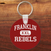 Porte-clés Franklin - Rebels - High - Franklin Tennessee (Recto)