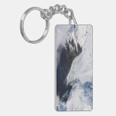 Porte-clés Franz Josef Glacier Vue aérienne, Nouvelle-Zélande (Devant gauche)