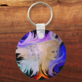 Porte-clés Frau mit Pferd (Recto)