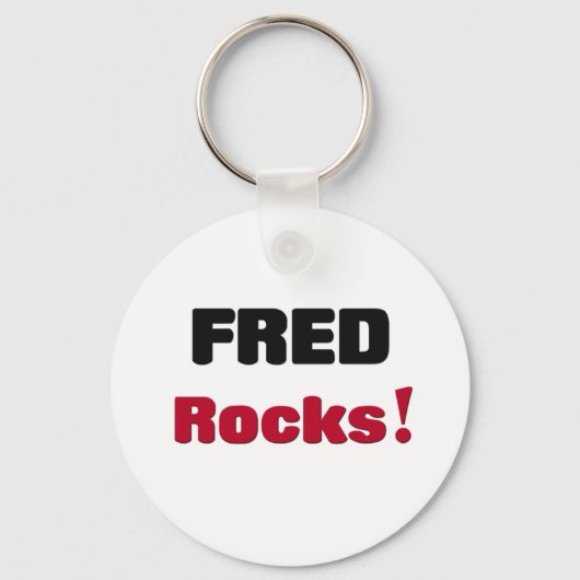 Porte-clés Fred Rocks (Recto)