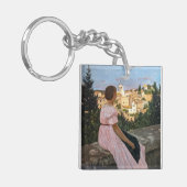 Porte-clés Frederic Bazille - La robe rose (Devant gauche)