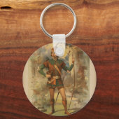 Porte-clés Frederick warde, 'Runnyede', Robin Hood Vintage Th (Recto)