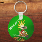 Porte-clés Free at Last Keychain - SRF (Recto)