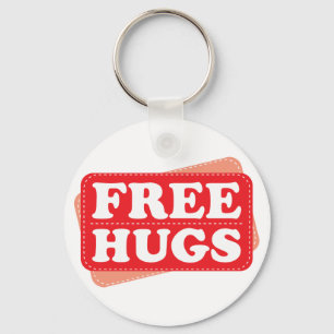 Porte-clés Free Hugs - Red