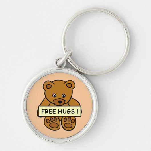 Porte-clés Free Hugs Teddy porte - clés (Devant)