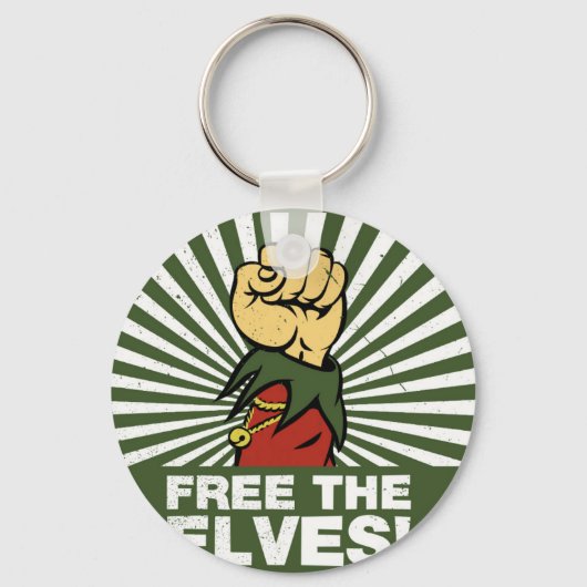 Porte-clés Free the elves ! (Recto)