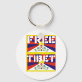 Porte-clés Free Tibet! (Recto)