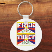 Porte-clés Free Tibet! (Recto)