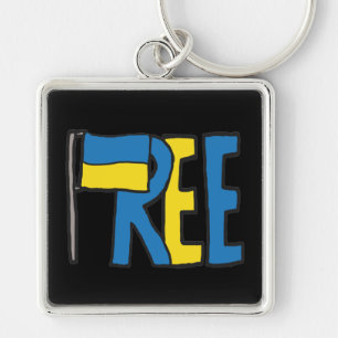 Porte-clés Free Ukraine