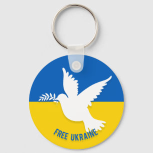 Porte-clés Free Ukraine Keychain