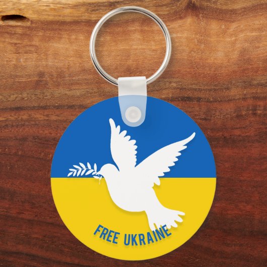 Porte-clés Free Ukraine Keychain (Recto)