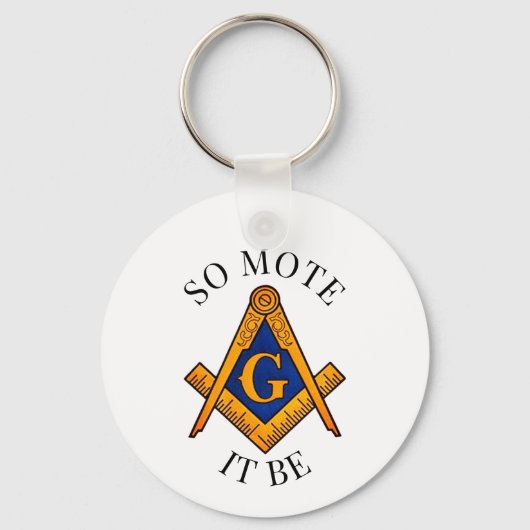 Porte-clés Freemason Carré et Compass Charité Masonic (Verso)