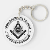 Porte-clés Freemasonry emblem (Dos)
