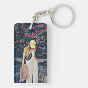 Porte-clés Freen Sarocha en casquette