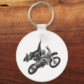 Porte-clés Freestyling with dirt bike (Recto)