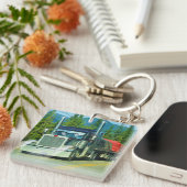 Porte-clés Freight Truck Art pour les amateurs de camion (Devant Droit)