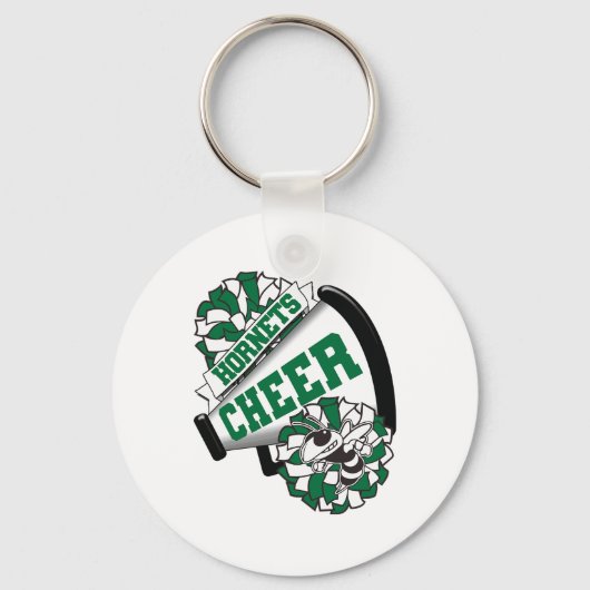 Porte-clés Frelons Cheer Back To School Esprit de Cheerleadin (Recto)