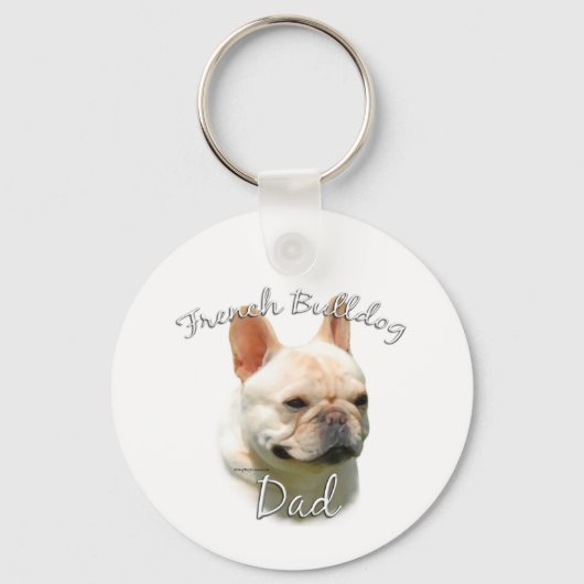 Porte-clés French Bulldog Dad 2 (Verso)