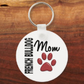 Porte-clés French Bulldog Mom 2 (Recto)