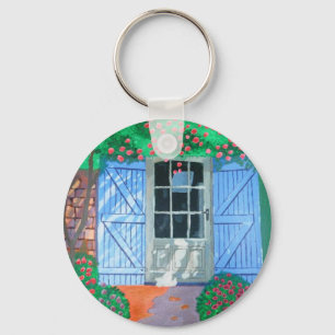 Porte-clés French farm yard
