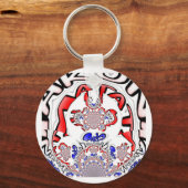 Porte-clés French Twist Hakuna Matata : Unique Mélange Cultur (Recto)