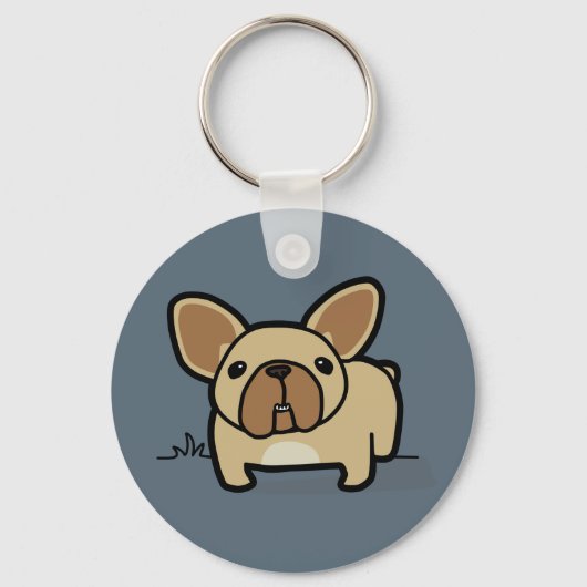 Porte-clés Frenchie (Recto)