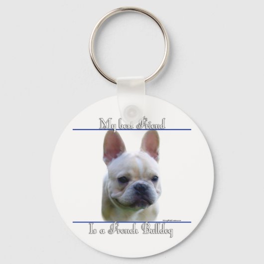 Porte-clés Frenchie Best Friend Porte - clé (Recto)