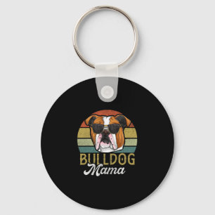 Porte-clés Frenchie Bulldog Mama Chien Maman