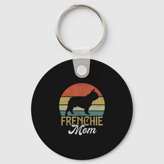 Porte-clés Frenchie Bulldog Mama Femmes (Recto)