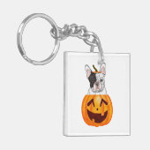 Porte-clés Frenchie Halloween (Devant gauche)
