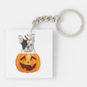 Porte-clés Frenchie Halloween (Dos)