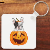 Porte-clés Frenchie Halloween (Verso)