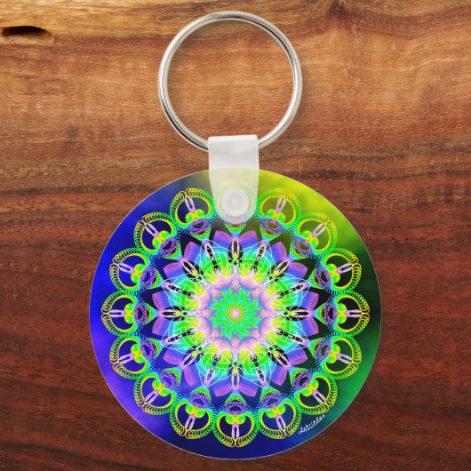 Porte-clés Fréquences d'augmentation/AllowWellness (Verso)