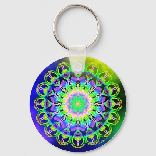 Porte-clés Fréquences d'augmentation/AllowWellness (Verso)