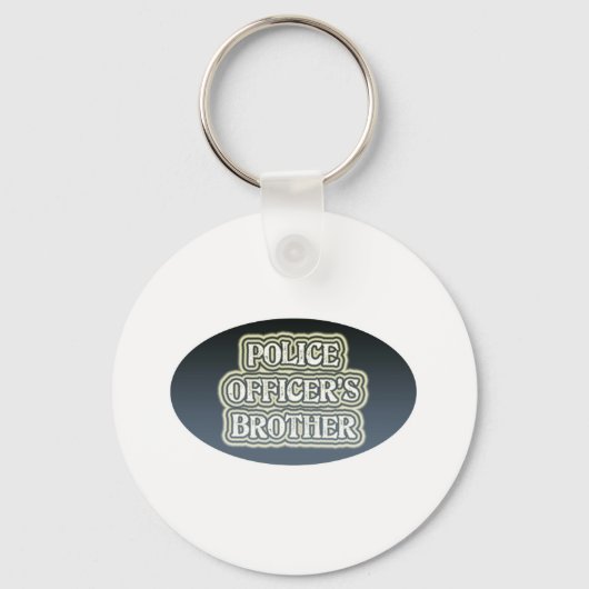 Porte-clés Frère de l'officier de police (Recto)