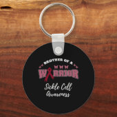 Porte-clés Frère D'Un Guerrier Sensibilisation À La Cellule D (Verso)