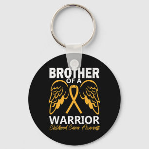 Porte-clés Frère d'un guerrier Sensibilisation au cancer chez