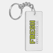 Porte-clés FRESH rectangle keychain (Devant gauche)