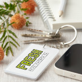 Porte-clés FRESH rectangle keychain (Devant droit)