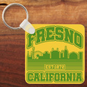 Porte-clés Fresno, Californie (Recto)