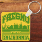 Porte-clés Fresno, Californie (Verso)