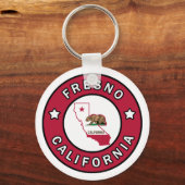 Porte-clés Fresno Californie (Recto)