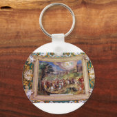 Porte-clés Fresque au musée du Vatican (Recto)
