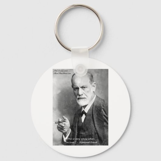 Porte-clés Freud Crazy Lovers Lovers Citer Cartes Cadeaux Etc (Recto)
