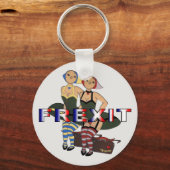 Porte-clés frexit becassine (Recto)