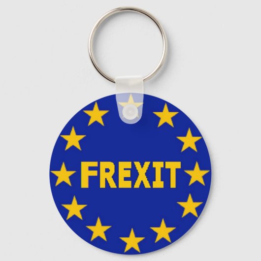 Porte-clés Frexit de l'UE porte - clé (Recto)
